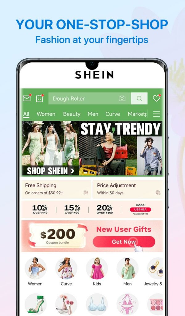 Shein online shopping

